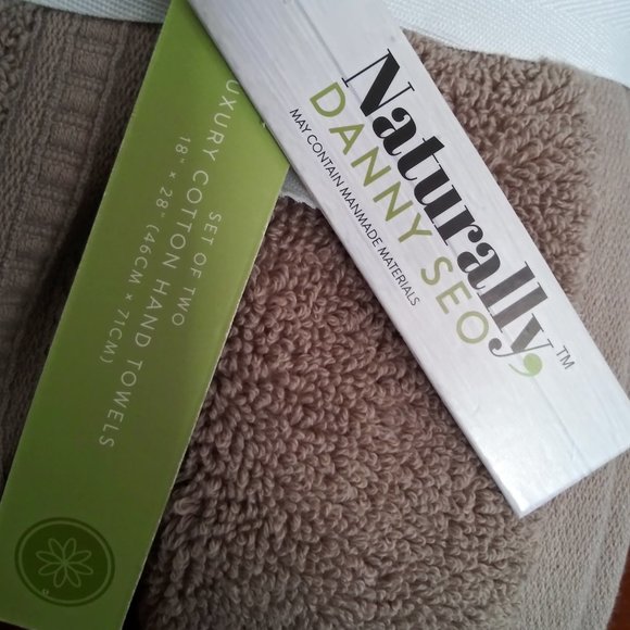 Naturally by Danny Seo, Eco-Friendly Hand Towels (Set of 2) - Picture 3 of 10
